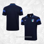 Camisola Polo del Italia 2022-2023 Azul Marino