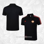 Camisola Polo del Manchester United 2025-2026 Preto