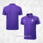 Camisola Polo del Real Madrid 2025-2026 Purpura