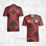 Camisola Pre Match del Benfica 2025-2026 Preto Vermelho
