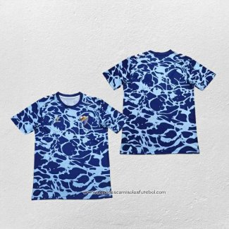 Camisola Pre Match del Malaga 2025-2026 Azul