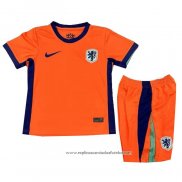 Camisola 1º Holanda 2024 Crianca