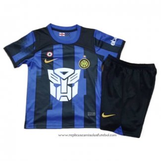 Camisola 1º Inter de Milao 2023-2024 Crianca