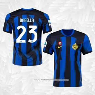 Camisola 1º Inter de Milao Jogador Barella 2023-2024