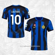 Camisola 1º Inter de Milao Jogador Lautaro 2023-2024