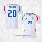 Camisola 2º Italia Jogador Zaccagni 2024-2025