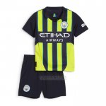 Camisola 2º Manchester City 2024-2025 Crianca