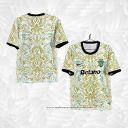 Camisola Sporting Special 2025-2026 Amarelo Tailandia Azul