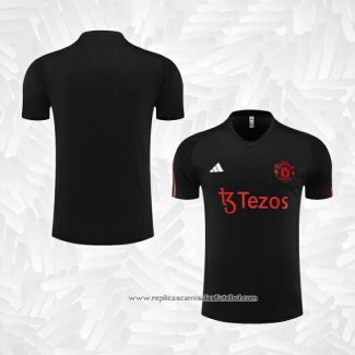 Camisola de Treinamento Manchester United 2023-2024 Preto