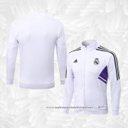 Jaqueta Real Madrid 2022-2023 Branco y Purpura