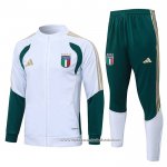 Jaqueta de Treinamento Italia 2026-2027 Crianca Branco