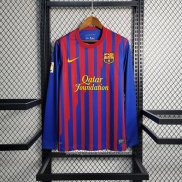 Retro Camisola 1º Barcelona 2011-2012 Manga Comprida