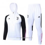 Sueter de Treinamento Juventus 2023-2024 Branco y Preto