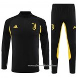 Sueter de Treinamento Juventus 2023-2024 Crianca Preto