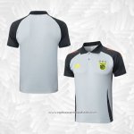 Camisola Polo del Benfica 2024-2025 Cinza