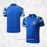 Camisola Polo del Inter de Milao 2022-2023 Azul