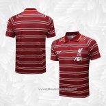 Camisola Polo del Liverpool 2022-2023 Vermelho