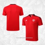 Camisola Polo del Manchester United 2022-2023 Vermelho