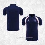Camisola Polo del Paris Saint-Germain Jordan 2022-2023 Azul Marino