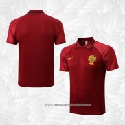 Camisola Polo del Portugal 2022-2023 Vermelho