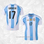 Camisola 1º Argentina Jogador Garnacho 2024