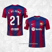 Camisola 1º Barcelona Jogador F.De Jong 2023-2024
