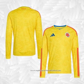 Camisola 1º Colombia 2026 Manga Comprida