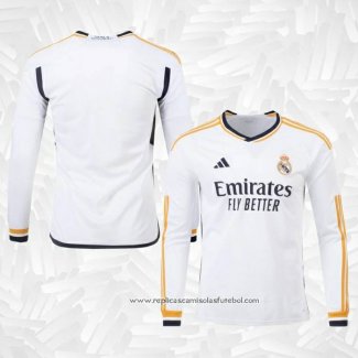 Camisola 1º Real Madrid 2023-2024 Manga Comprida