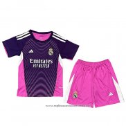 Camisola 1º Real Madrid Goleiro 2025-2026 Crianca