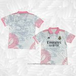 Camisola Real Madrid Dragon 2025-2026 Branco Tailandia