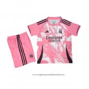 Camisola Real Madrid Special 2025-2026 Crianca Rosa