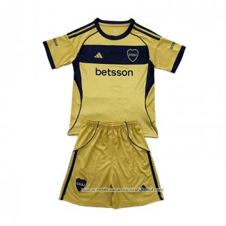 Camisola 2º Boca Juniors 2025 Crianca