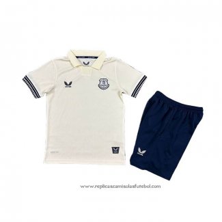 Camisola 2º Everton 2025-2026 Crianca