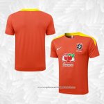 Camisola de Treinamento Brasil 2025-2026 Laranja
