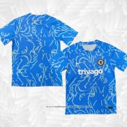 Camisola de Treinamento Chelsea 2022 Azul Claro