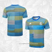 Camisola de Treinamento Real Madrid 2025-2026 Azul Verde