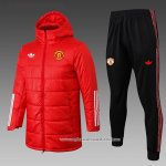 Conjunto de Agasalho Manchester United 2025-2026 Vermelho