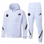 Fato de Treino Hoodie Ajax 2025-2026 Branco