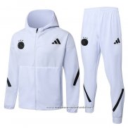 Fato de Treino Hoodie Ajax 2025-2026 Branco