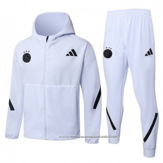 Fato de Treino Hoodie Ajax 2025-2026 Branco