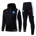 Fato de Treino Hoodie Naples 2025-2026 Preto
