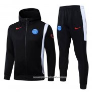 Fato de Treino Hoodie Naples 2025-2026 Preto