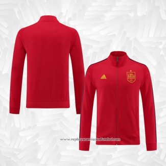 Jaqueta Espanha 2022-2023 Vermelho