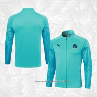 Jaqueta Olympique Marsella 2023-2024 Azul