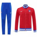 Jaqueta de Treinamento Atletico Madrid 2025-2026 Branco Vermelho