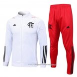 Jaqueta de Treinamento Flamengo 2023-2024 Branco