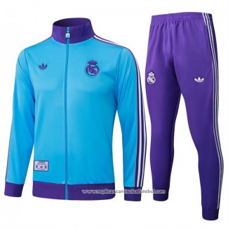Jaqueta de Treinamento Real Madrid 2025-2026 Azul
