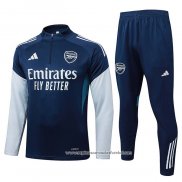 Sueter de Treinamento Arsenal 2025-2026 Azul Cinza
