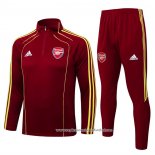 Sueter de Treinamento Arsenal 2025-2026 Vermelho Amarelo