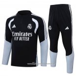 Sueter de Treinamento Real Madrid 2026-2027 Crianca Preto